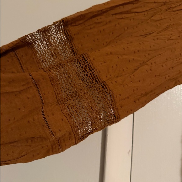 Old Navy long sleeve mini swing dress | burnt orange in size XL - NEW - Picture 2 of 5